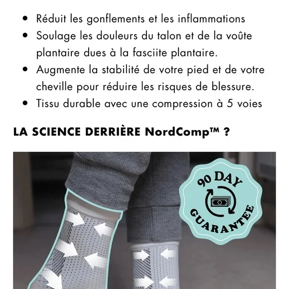 SOLD 4pairs of compression soxes in White size Large - Picture 5 of 5